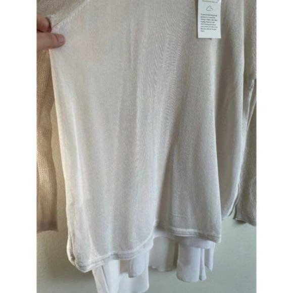 NWT Soft Surroundings Scoop Neck Tunic Knit Top - Picture 4 of 6